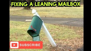 Fixing a leaning mailbox. Fast and easy repair by Mechanical Mind 2,717 views 5 months ago 10 minutes, 9 seconds