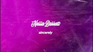 Nessa Barrett - sincerely (official lyric video)