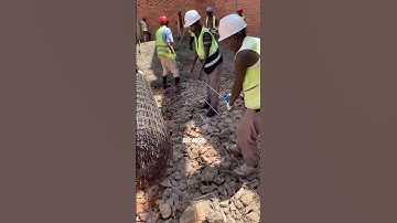 Installing BRC Mesh with concrete #brc#techniques#tips#measurement#shorts