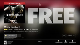 How to get Mortal Kombat X Free on PlayStation | PS4 screenshot 1