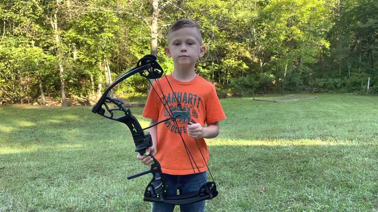 Shooting the PSE Guide compound youth bow 