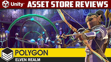 Unity Asset Reviews - Polygon Elven Realm by Synty