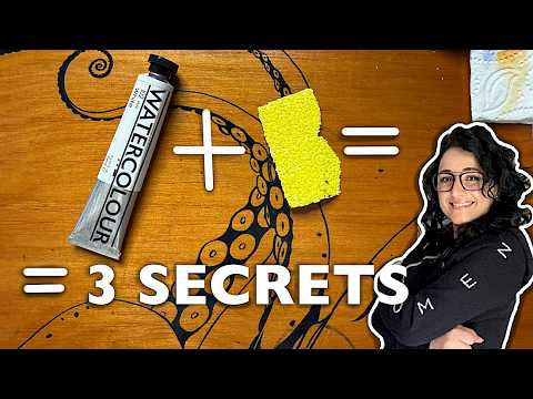 3 Sandpaper Tricks Professionals Won't Share❤️Change WATERCOLOUR FOREVER: Meeden watercolour review