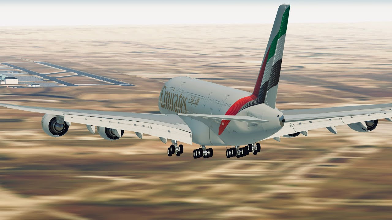 Infinite Flight LIVE: Dubai to Amman | Emirates | A380
