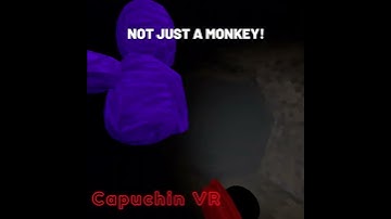 Capuchin HORROR Mode #shorts #gtag #capuchin #foryou #vr #gorillatag #funny #scary