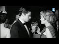 Alain Delon and Romy Schneider at the premiere of "Christine" (1959)