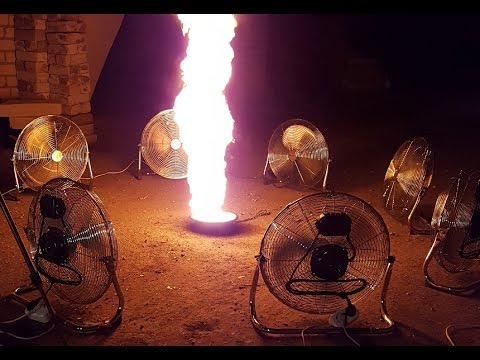 Fire tornado from ADRENALIN project