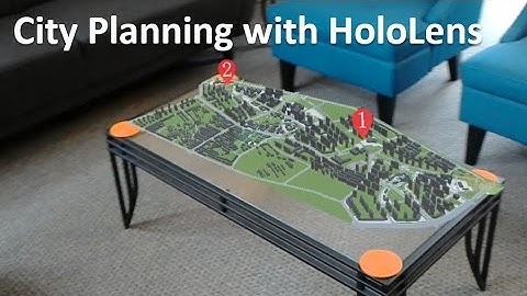 HoloLens City Model Viewer | The Future of Urban Planning!