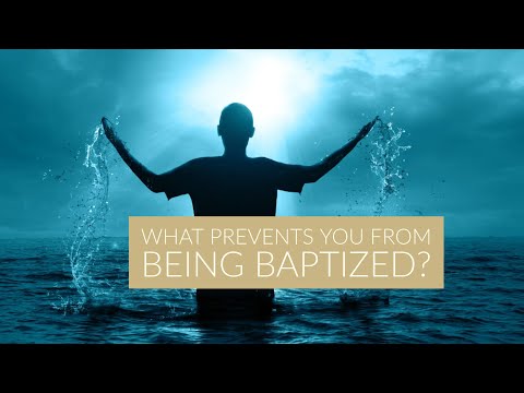 "What prevents you from being baptized?" Sermon by Pastor Clint Kirby | July 4, 2021