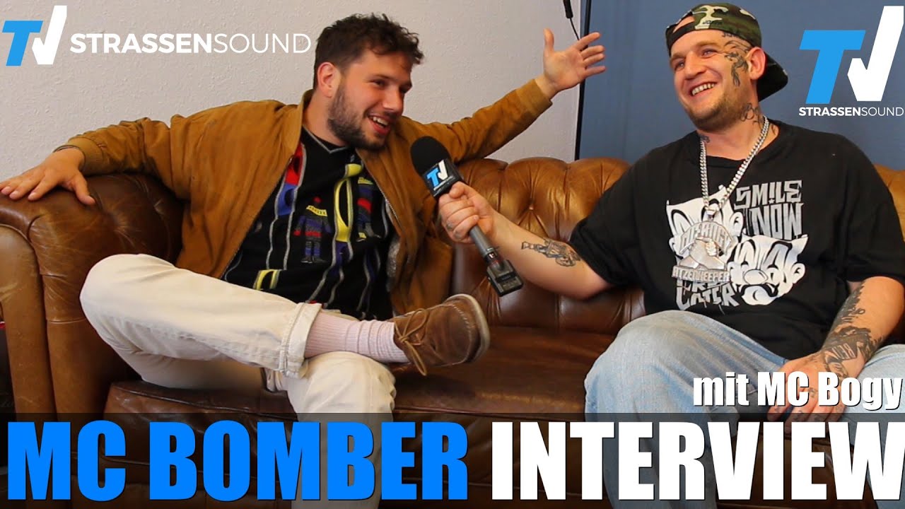 MC BOMBER Interview mit MC Bogy: Frauenarzt, Predigt, Berlin, Karate Andi, Morlockk Dilemma