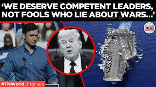 “Lying a Nation Into War” — Ossoff Blasts Trump Over Iran War and USS Lincoln | Time Now World