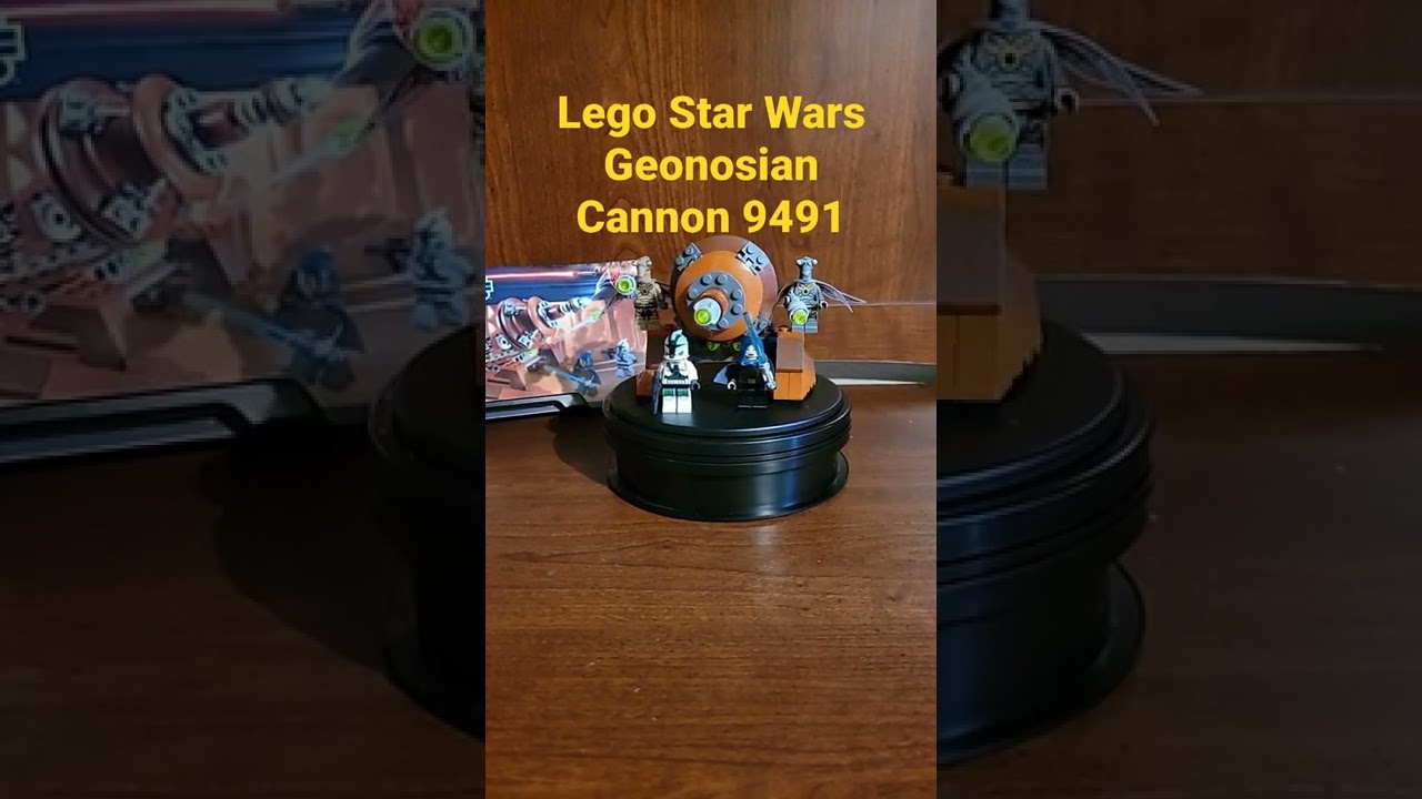Lego Star Wars Geonosian Cannon 9491