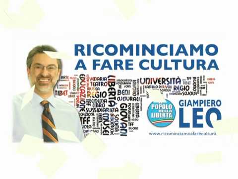 Ricominciamo a fare cultura Giampiero Leo