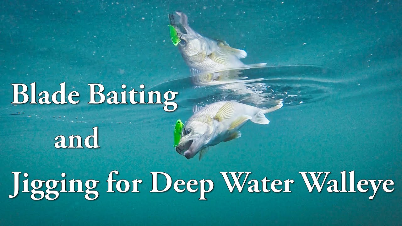 Blade Baiting and Jigging for Deep Water Walleye 