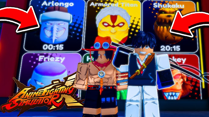 Roblox Anime Fighting Simulator (Compra e Venda)