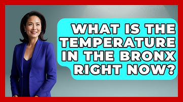 What Is The Temperature In The Bronx Right Now? - Weather Watchdog