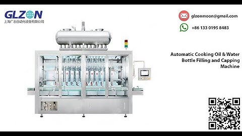 Automatic Cooking Oil & Water Bottle Filling and Capping Machine #MineralWaterFillingMachinePrice