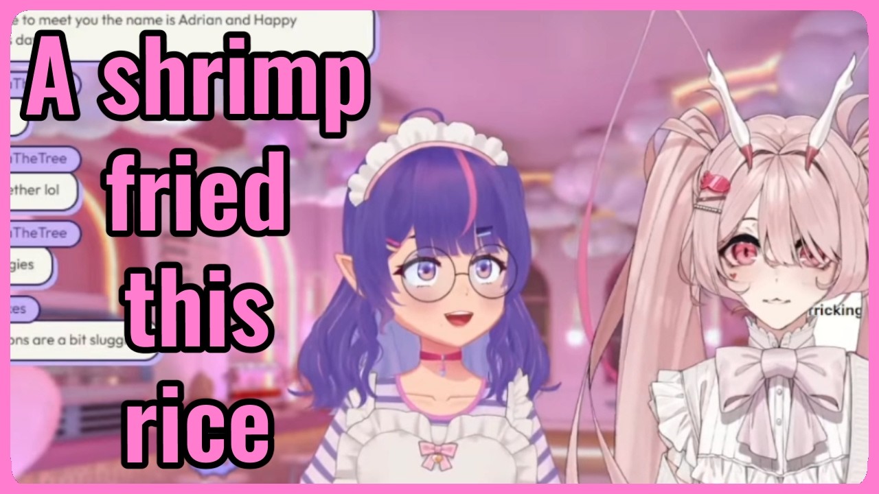 A shrimp really can fry rice