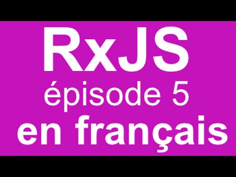 RxJS - tutoriel