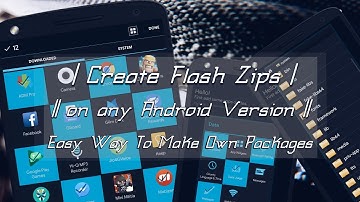 Create Own Flash Zips In Simple Way? |One Click -System Files, App, Data & More