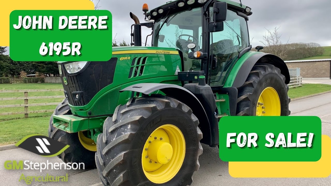 John Deere 6195R tractor FOR SALE! 