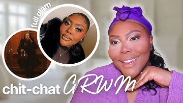 CHIT-CHAT GRWM | Holiday Gala Full Glam Makeup ♡