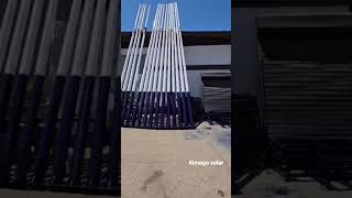 9.6 Meter Solar Streetlight Pole Strong, Painted Weatherproof Design