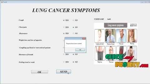 Diagnosis of Lung Cancer Prediction System Using Data Mining Classification Techniques