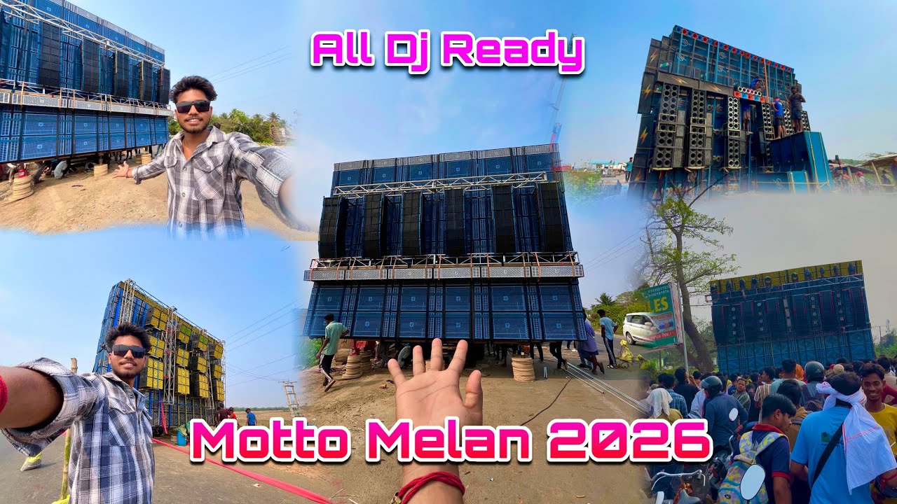 All Dj Ready Motto Melan 2026 || Sanjeeb Creative 