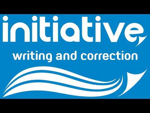 Initiative Writing & Correction