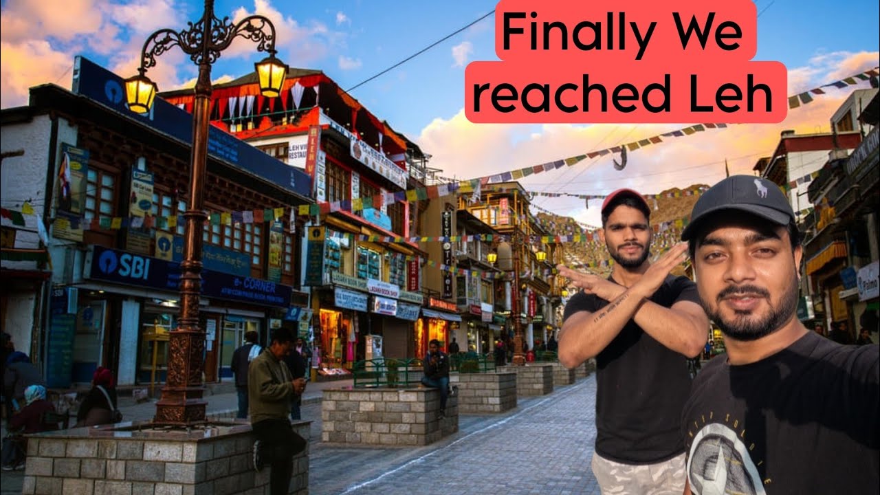 Leh City | finally reached Leh after 3 days | Delhi to Ladakh 2024