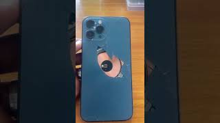 iPhone 12 Pro max back glass replacement #apple #smartphone #appleiphone #tech #fixmyphone #phone