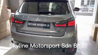 Mitsubishi ASX 10-18 Led Tail Lamp Light Bar WhatsApp 0167335279 Mitsubishi Asx Tail Lights