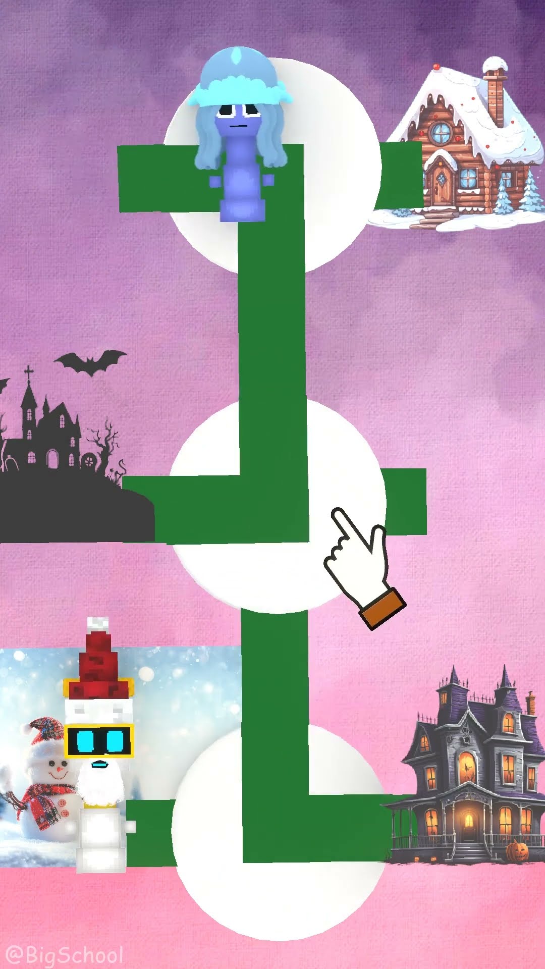Challenge to choose the right path with Sprunki Aurelia and Black! ?