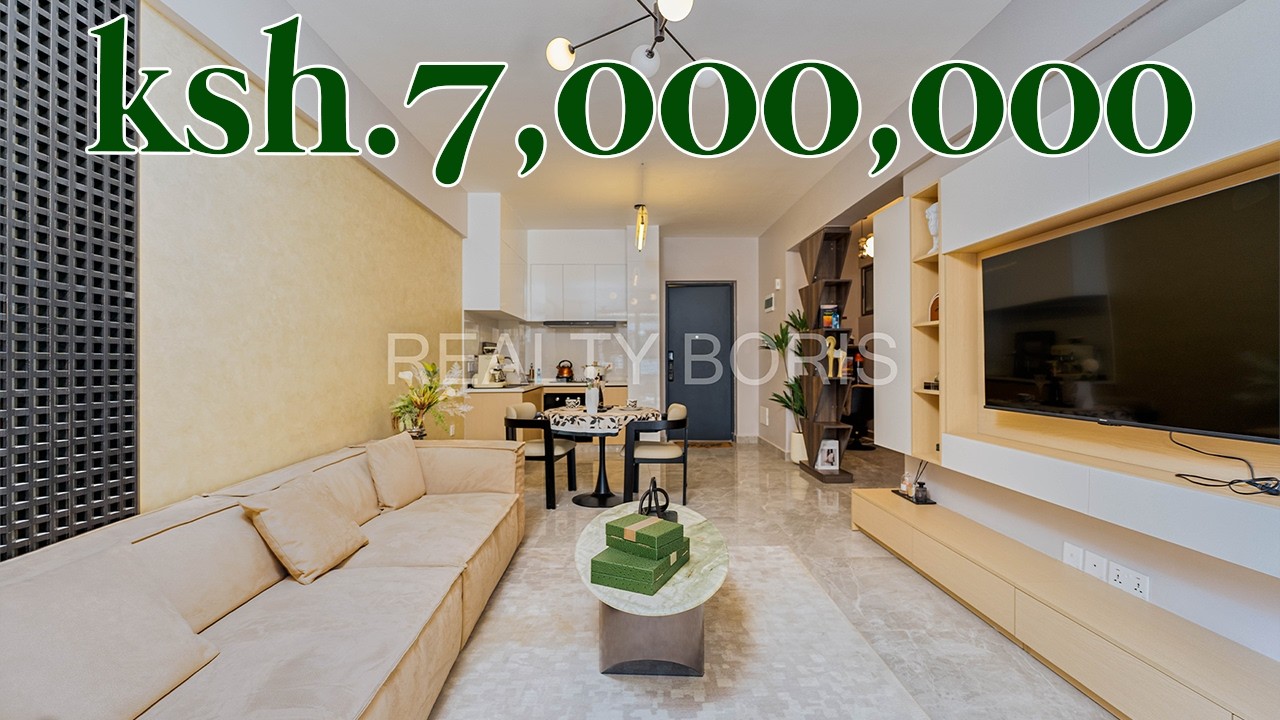 Вот как выглядит квартира в Лавингтоне стоимостью 7 миллионов кенийских шиллингов, состоящая из о...