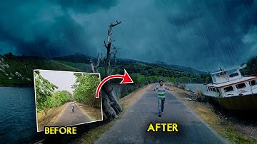 Matte Painting VFX Editing Using AI | Photoshop Generative AI