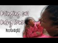 Bringing Baby Home From The Hospital| Toddler Meets Newborn Sibling| DRE AND SADIE