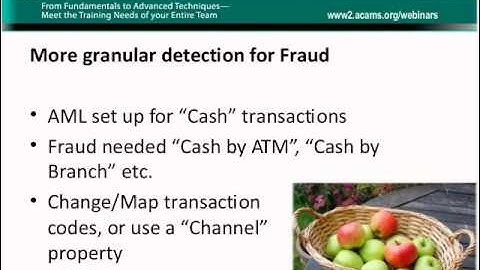 The Challenges of combining Anti Money Laundering Detection with Fraud Detection