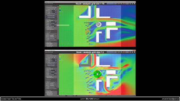 Autodesk Vasari WA - Comparing 2D and 3D Wind simulation and different size of analysis grid
