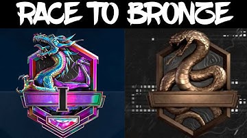 IRIDESCENT PLAYER in BRONZE lobbies (trash talking) RANKED PLAY MW3