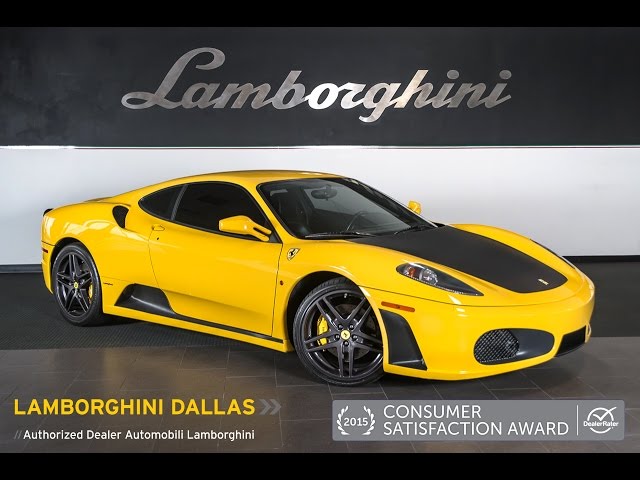 2006 Ferrari F430 F1 Yellow LC344 - YouTube