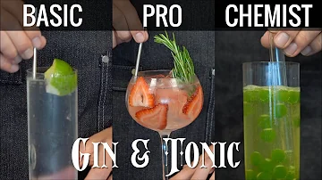 Jak podáváte gin ve sklenici?