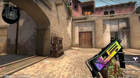 Mac-10 Disco Tech ft. Lambda Holos Scratched, in game play