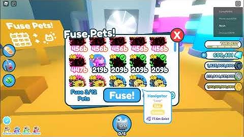 WHT HAPPENS WHEN YOU FUSE 3 RB HAXIGATORS