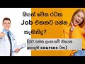 Best Courses to do Jobs in Foreign after Graduation - Sinhala | රට යන්න හදාගන්න ඕනි qualifications