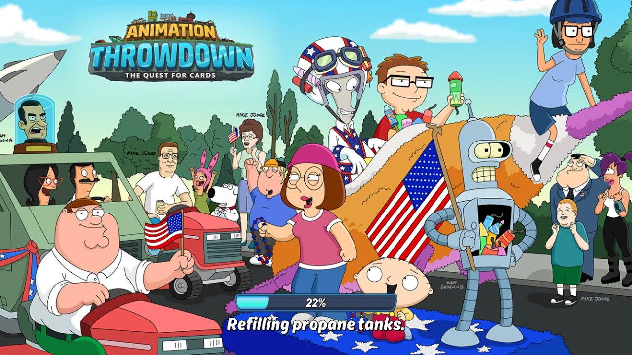 Animation throw down: obscure Fox card game