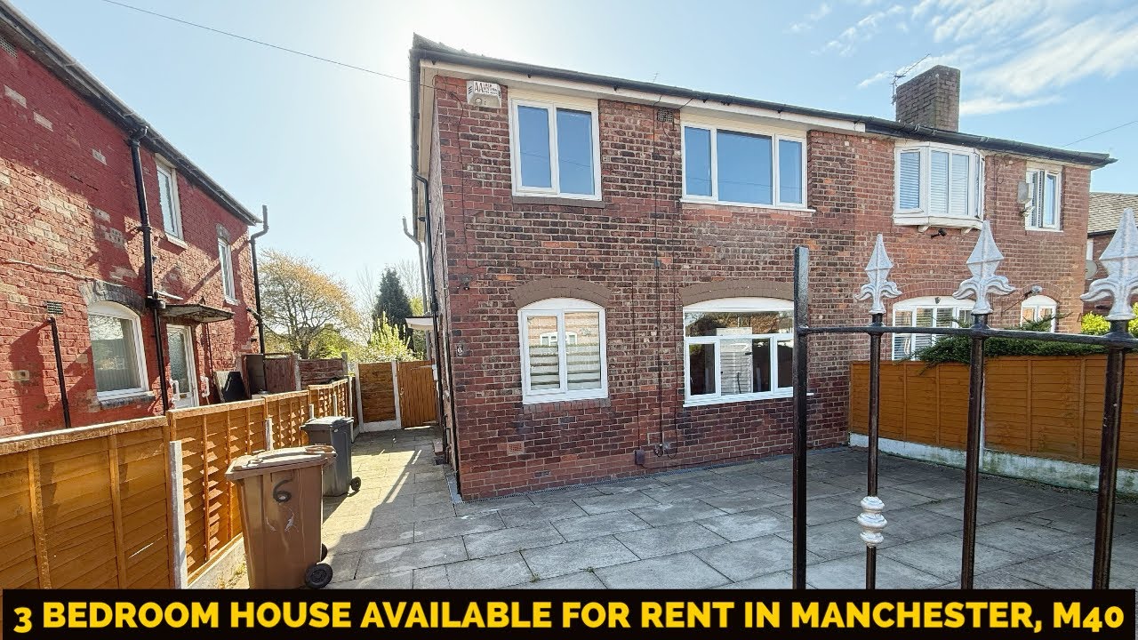 3 bedroom house available for rent in Manchester, M40