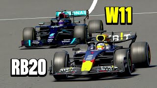 Can Red Bull F1 2024 beat Lewis Hamilton Mercedes F1 2020 W11 at Spa?