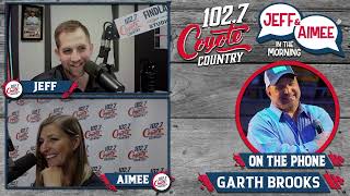 Garth Brooks Tells Jeff & Aimee HUGE News For His Allegiant Stadium Show