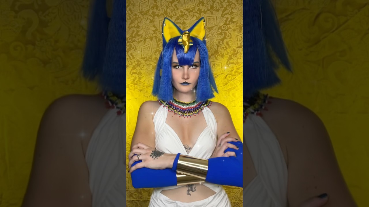 Memories with this music and Ankha ? 😂 #animalcrossing #cosplay